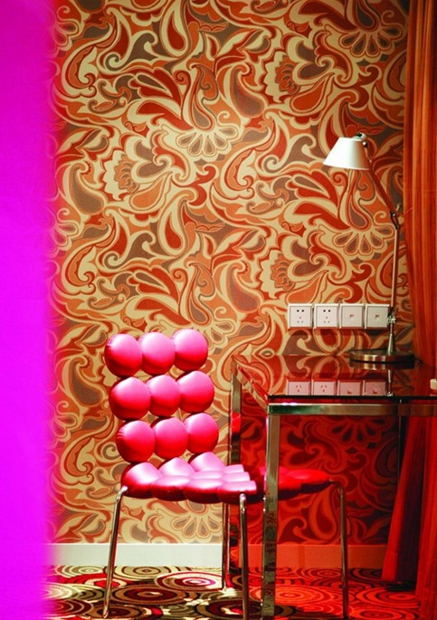 色彩夸張的商務會所設計效果圖