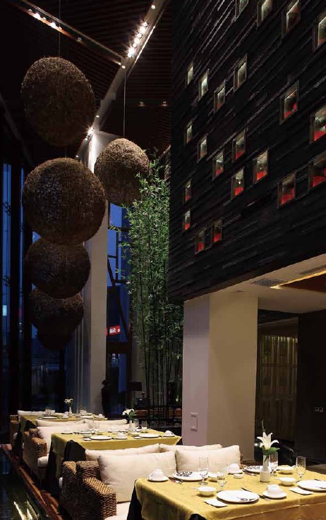 摩登時尚的餐飲會所設計