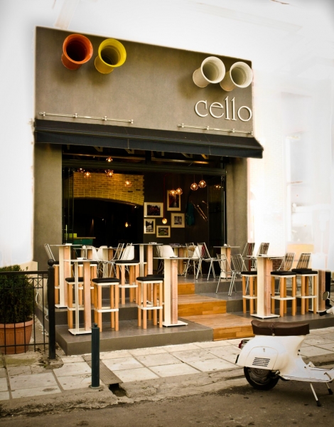 旅游主題酒吧設(shè)計(jì)欣賞  大提琴休閑酒吧