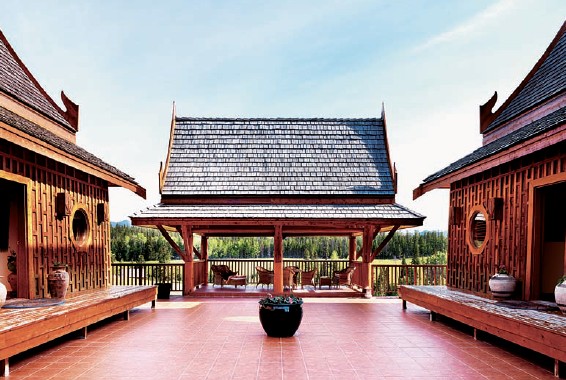 加拿大溫泉洗浴中心設計效果圖