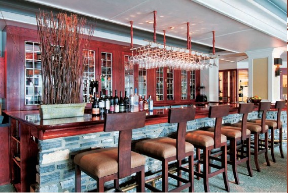 傳統(tǒng)鄉(xiāng)村風(fēng)格商務(wù)會所設(shè)計效果圖