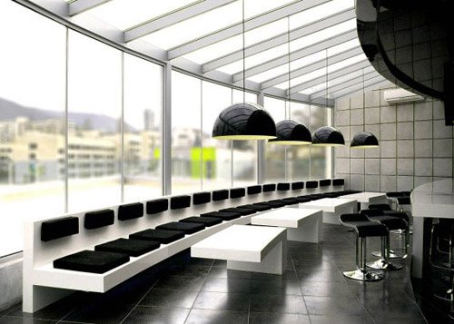 現(xiàn)代時(shí)尚簡(jiǎn)約風(fēng)格的國(guó)外小酒吧設(shè)計(jì)欣賞