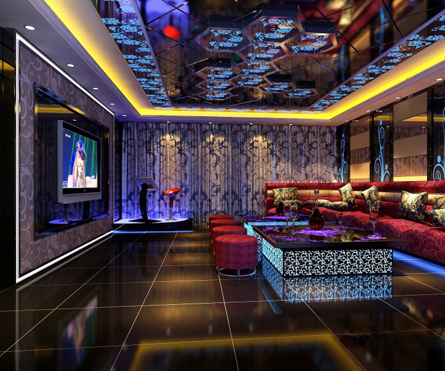 旋律KTV設(shè)計效果圖欣賞