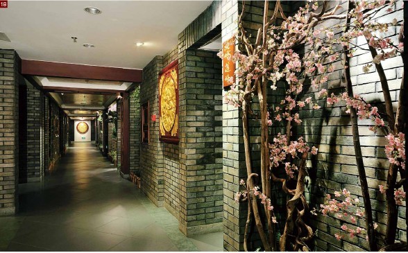 中式餐飲會所設(shè)計(jì)效果圖