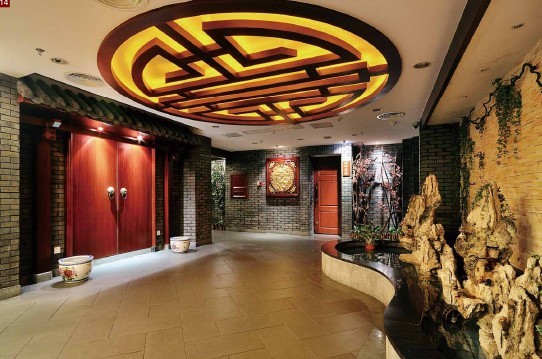 中式餐飲會所設(shè)計(jì)效果圖