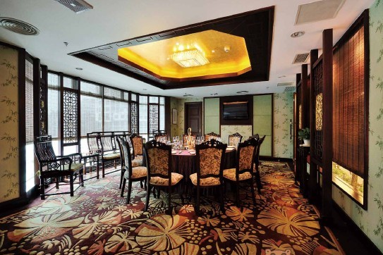 中式餐飲會所設(shè)計(jì)效果圖