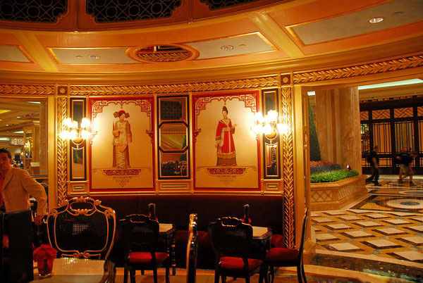 威尼斯人度假酒店內(nèi)部奢華酒吧設(shè)計圖欣賞