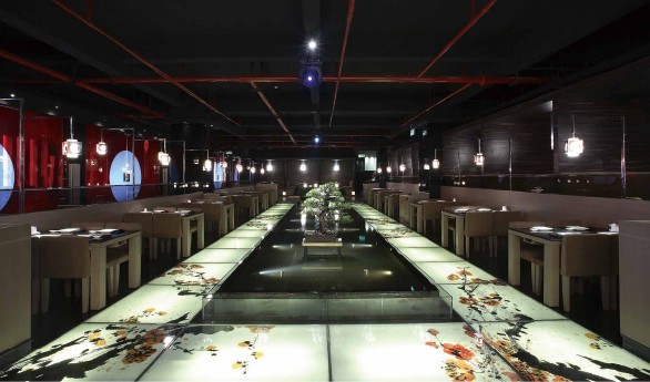 圣誕情調(diào)餐廳大放送 漫天星光餐飲會(huì)所設(shè)計(jì)