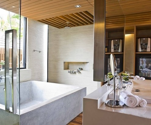 洗浴設(shè)計(jì)實(shí)景 Casa De La Flora水療中心