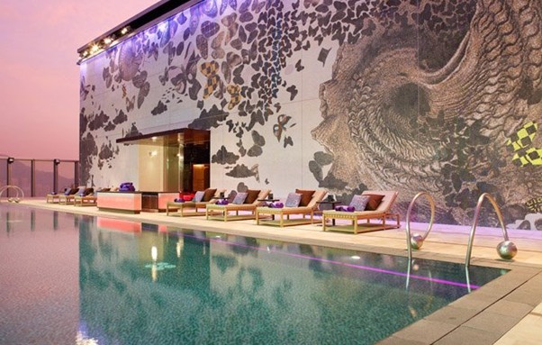 香港 W 酒店洗浴中心設(shè)計實景