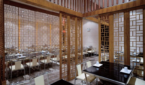 簡約素雅的新中式酒店餐廳設(shè)計(jì)欣賞