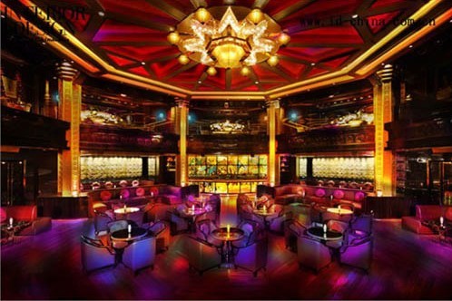 紙醉金迷的夢幻世界&mdash;&mdash;紅伶私人會所設(shè)計欣賞