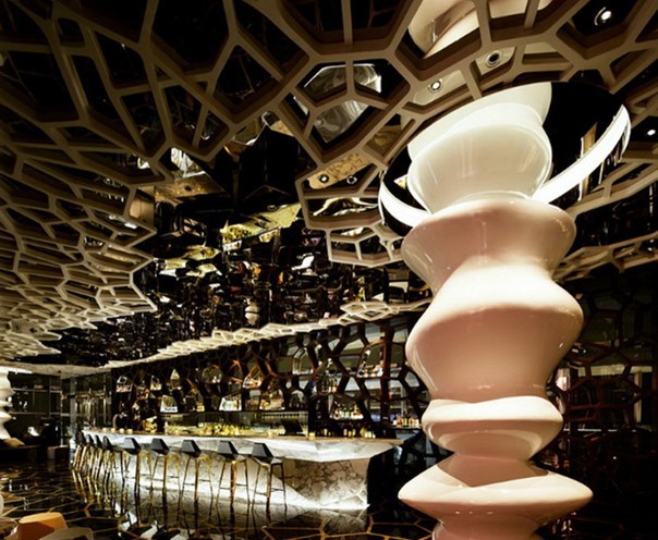 金屬質(zhì)感的誘惑 Zone音樂(lè)會(huì)所設(shè)計(jì)