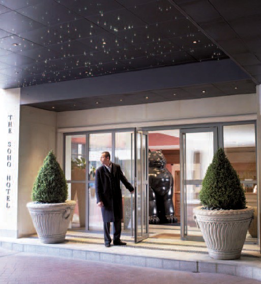 The SOHO Hotel 倫敦五星級(jí)藝術(shù)酒店設(shè)計(jì)欣賞