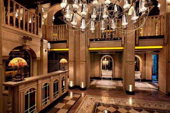 奢華復(fù)古風(fēng)  西安1+1后宮酒吧設(shè)計(jì)效果圖欣賞