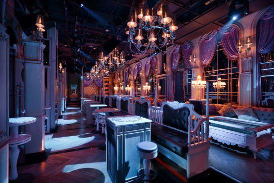 奢華復(fù)古風(fēng)  西安1+1后宮酒吧設(shè)計(jì)效果圖欣賞