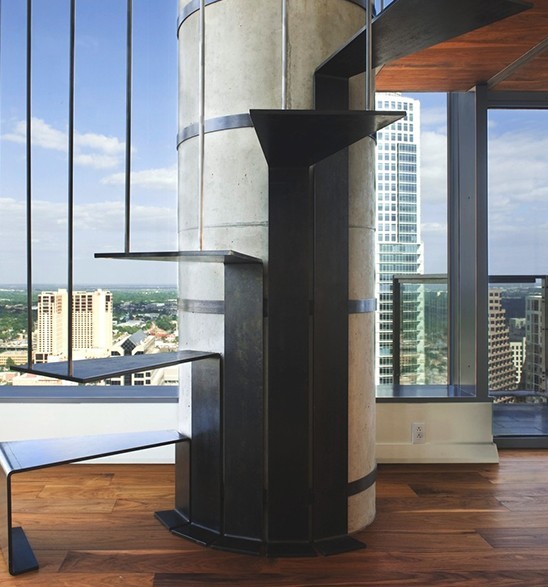 簡單明了的繪畫 德克薩斯州私人會所設(shè)計