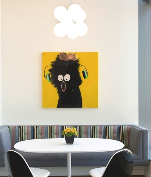 簡單明了的繪畫 德克薩斯州私人會所設(shè)計