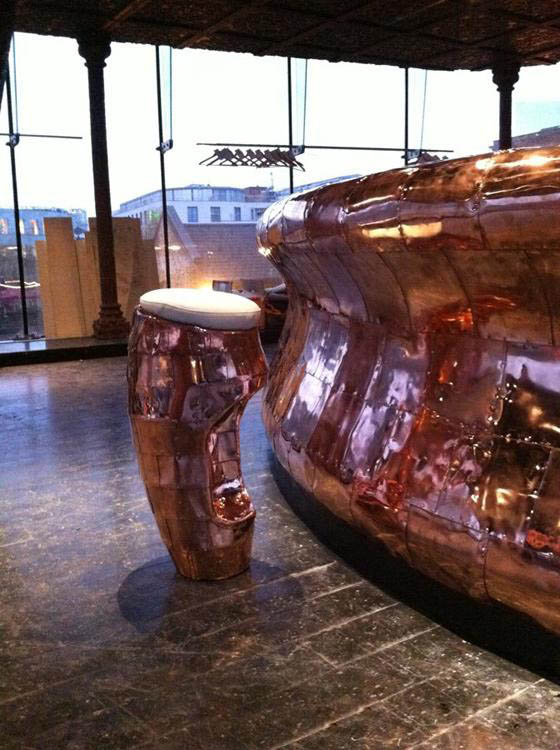 創(chuàng)意組合  倫敦銅箔條主題酒吧設(shè)計效果圖欣賞