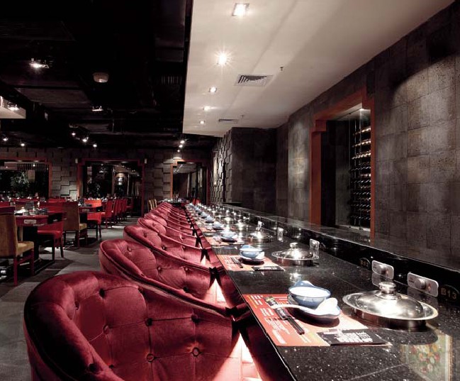 酒店餐廳設計中的中國情緣  特色火鍋連鎖店設計欣賞