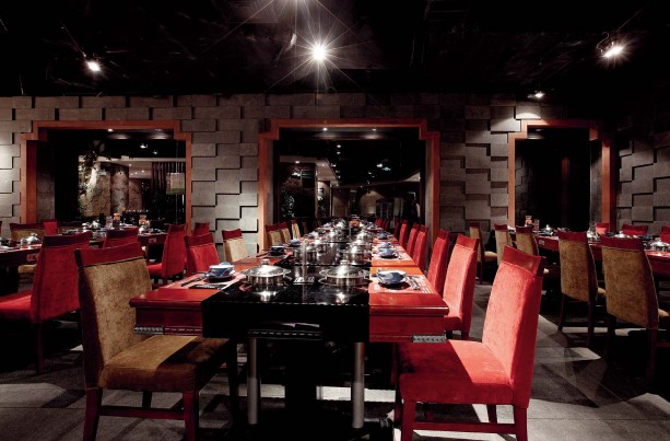 酒店餐廳設計中的中國情緣  特色火鍋連鎖店設計欣賞