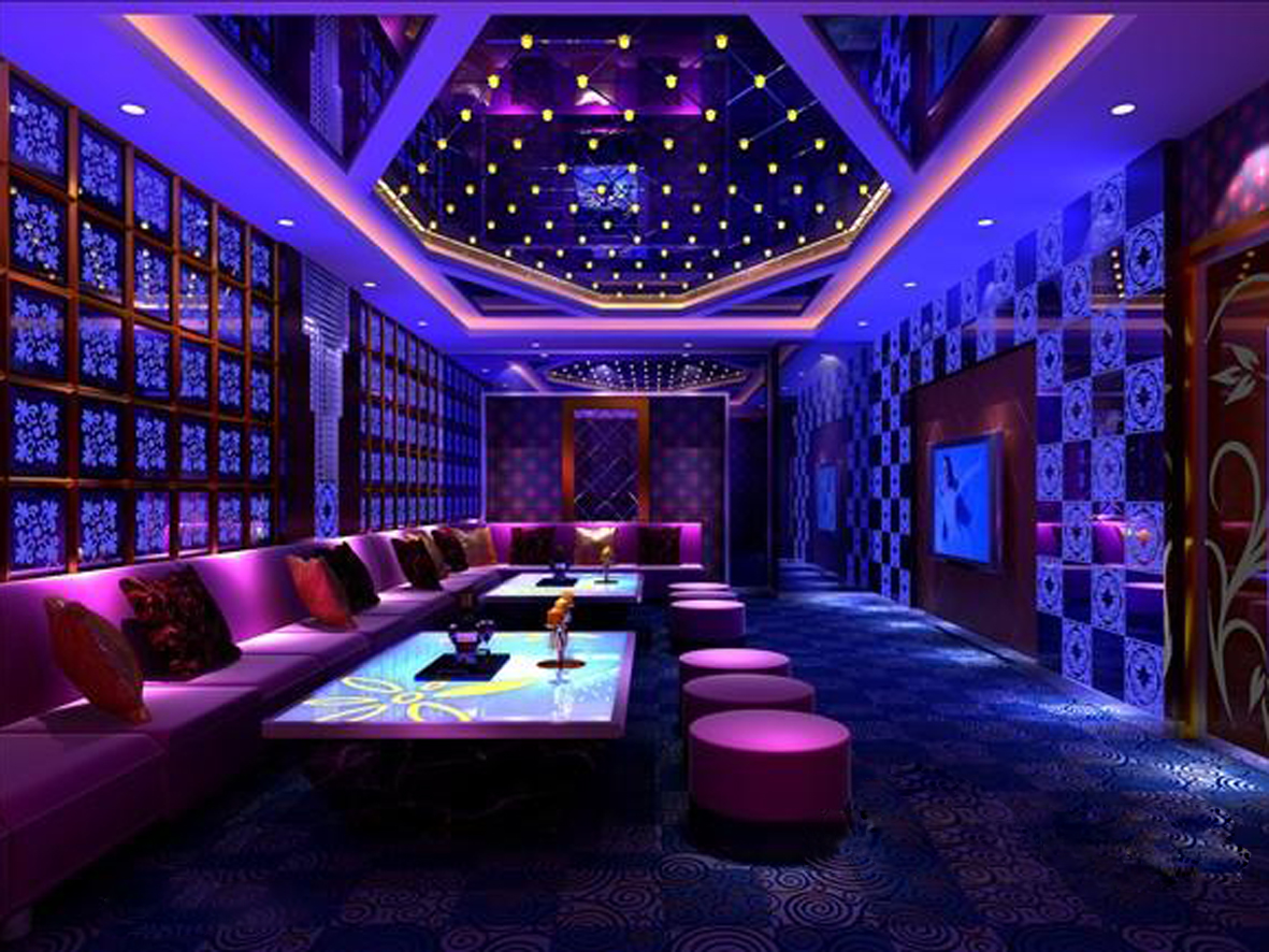 碧海夜總會(huì)設(shè)計(jì)效果圖欣賞