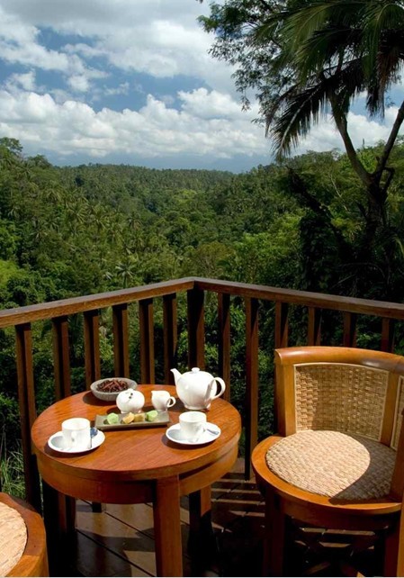 巴厘式洗浴設(shè)計風(fēng)光 阿里拉烏布水療度假村