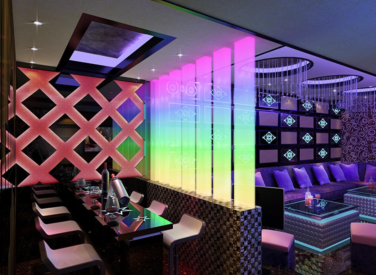 紅玫瑰KTV設(shè)計(jì)效果圖欣賞