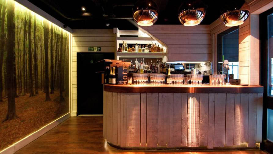 國外特色酒吧燈光設計案例   英國倫敦Moose酒吧