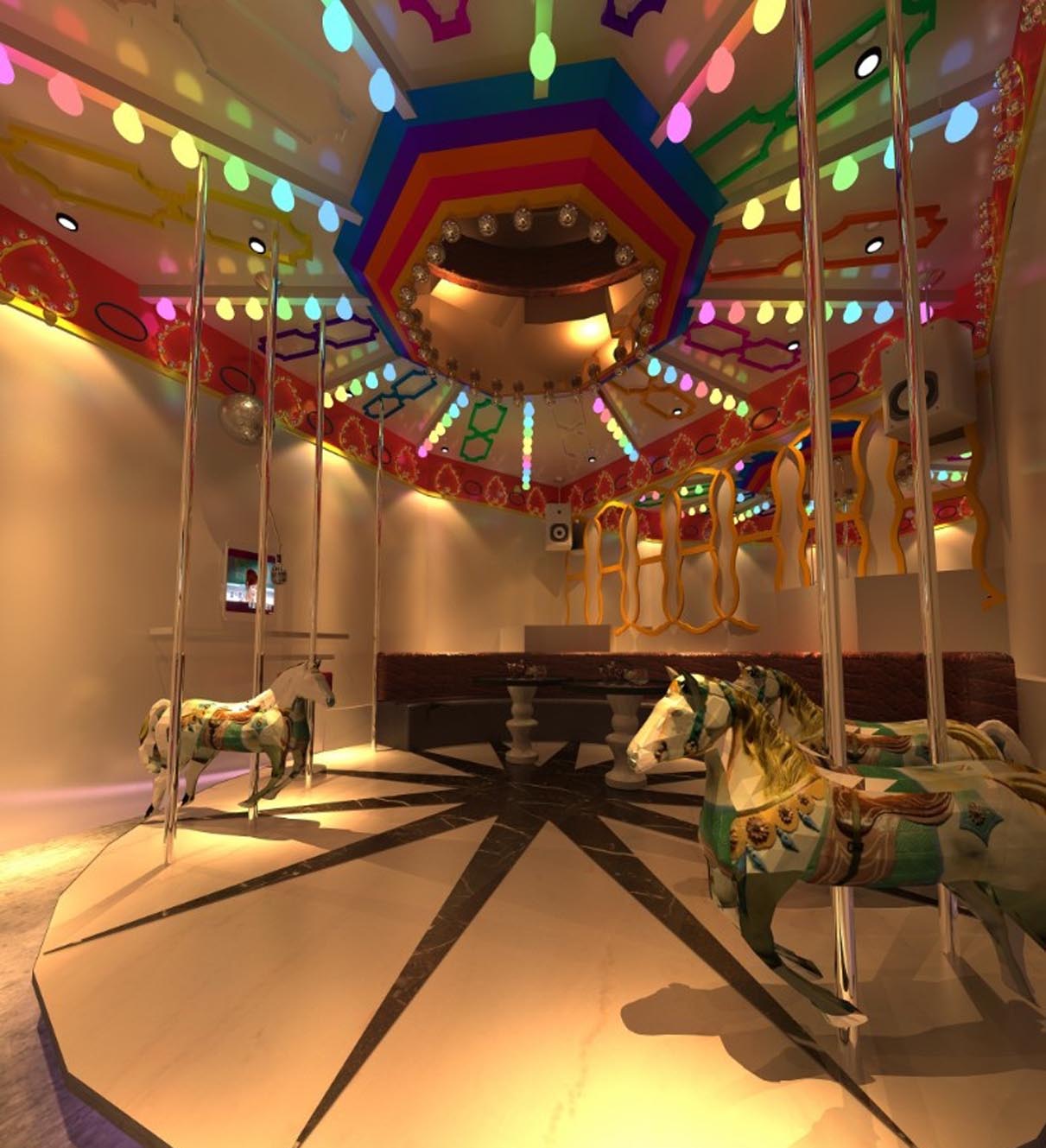 深圳游樂KTV設(shè)計效果圖