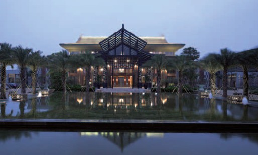 中式酒店設(shè)計(jì)典范  ?？邙欀薨５氯鸹始覉@林酒店