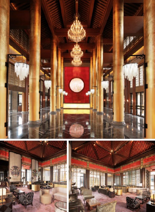 中式酒店設(shè)計(jì)典范  ?？邙欀薨５氯鸹始覉@林酒店