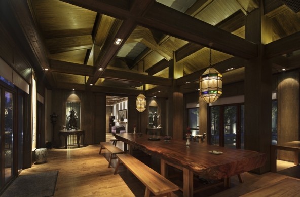 融入一體的空間 榮莊會所設(shè)計創(chuàng)新方案