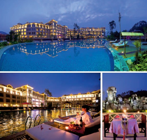 宏大中國風(fēng)  盛之鄉(xiāng)戴斯溫泉度假村酒店設(shè)計(jì)欣賞