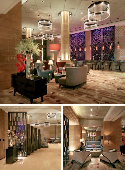 上海中亞美爵酒店  法式高端奢華商務(wù)酒店設(shè)計欣賞