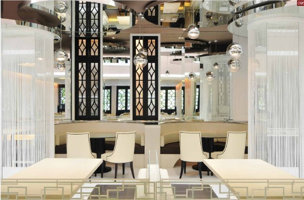 上海小南國餐飲會(huì)所設(shè)計(jì)效果圖欣賞