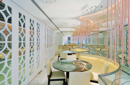 上海小南國餐飲會(huì)所設(shè)計(jì)效果圖欣賞
