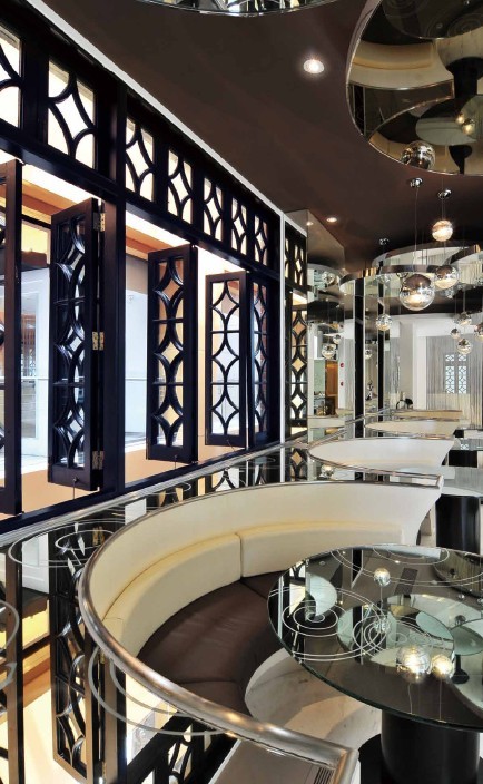 上海小南國餐飲會(huì)所設(shè)計(jì)效果圖欣賞