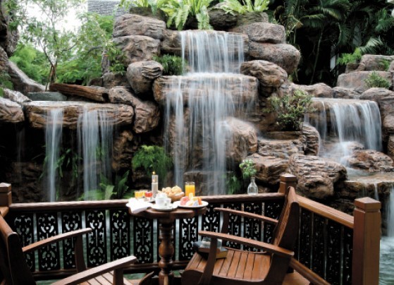 熱帶洗浴設計  象島水療度假村設計欣賞