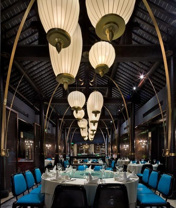 海派風(fēng)格設(shè)計(jì)體驗(yàn)  中西結(jié)合構(gòu)建的餐飲會所