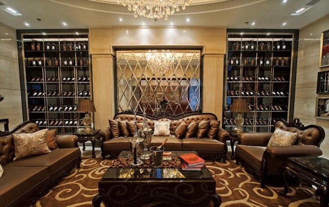 高貴典雅的設(shè)計(jì) 中海一號(hào)商務(wù)會(huì)所效果圖