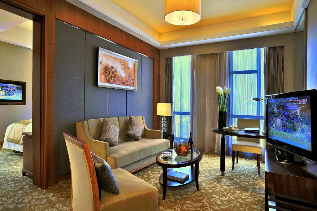 豪華五星級(jí)上海正地豪生酒店大堂設(shè)計(jì)效果圖欣賞