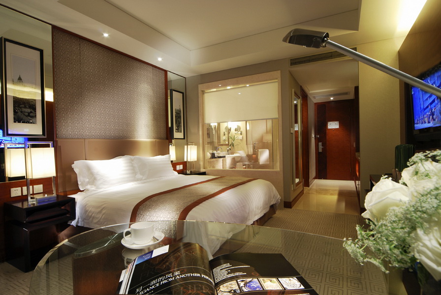 豪華五星級(jí)上海正地豪生酒店大堂設(shè)計(jì)效果圖欣賞