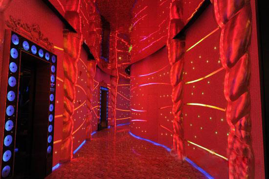 中國第一個3D立體互動酒吧燈光設計案例欣賞