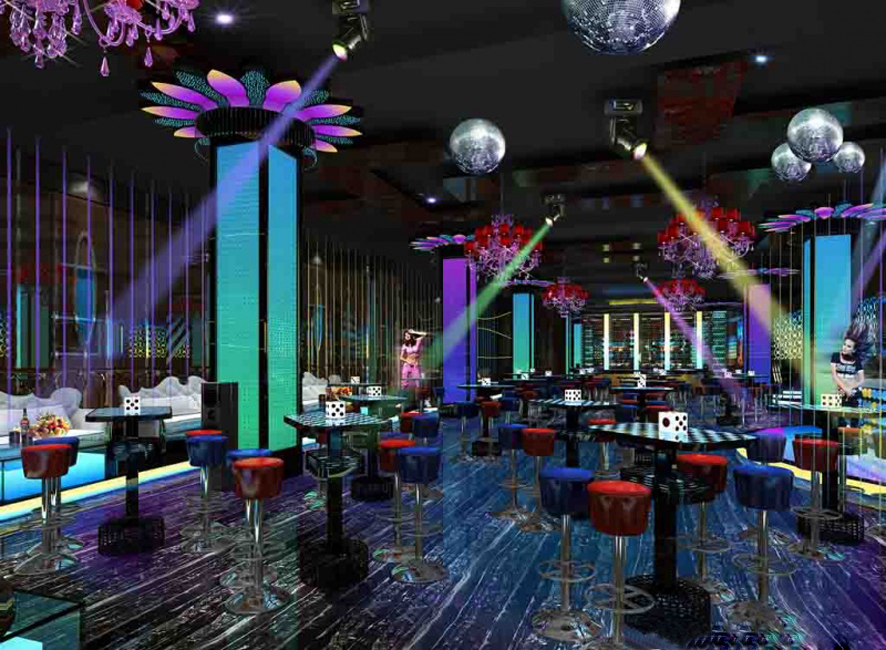 藍(lán)色港灣夜總會(huì)設(shè)計(jì)效果圖