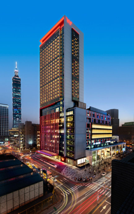 臺北W酒店設計效果圖