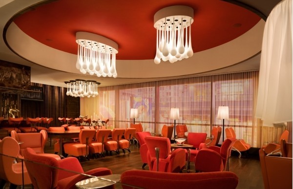 紐約最具創(chuàng)意性的商務會所設計效果圖 