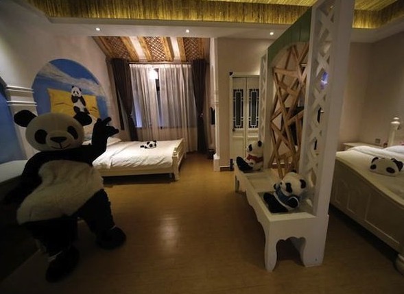 熊貓主題商務(wù)會所 舍棄奢華設(shè)計根本