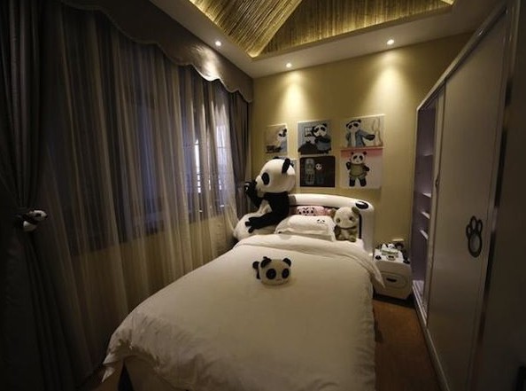 熊貓主題商務(wù)會所 舍棄奢華設(shè)計根本