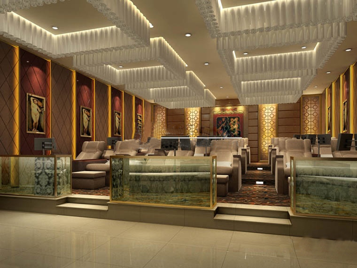 水之遙夜總會設(shè)計效果圖欣賞